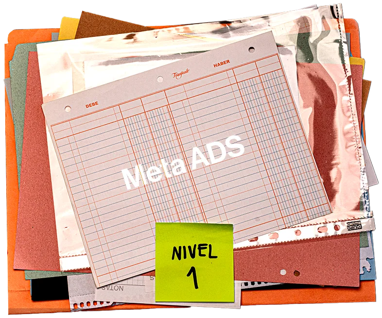 Carpeta del curso Meta Ads, nivel 1